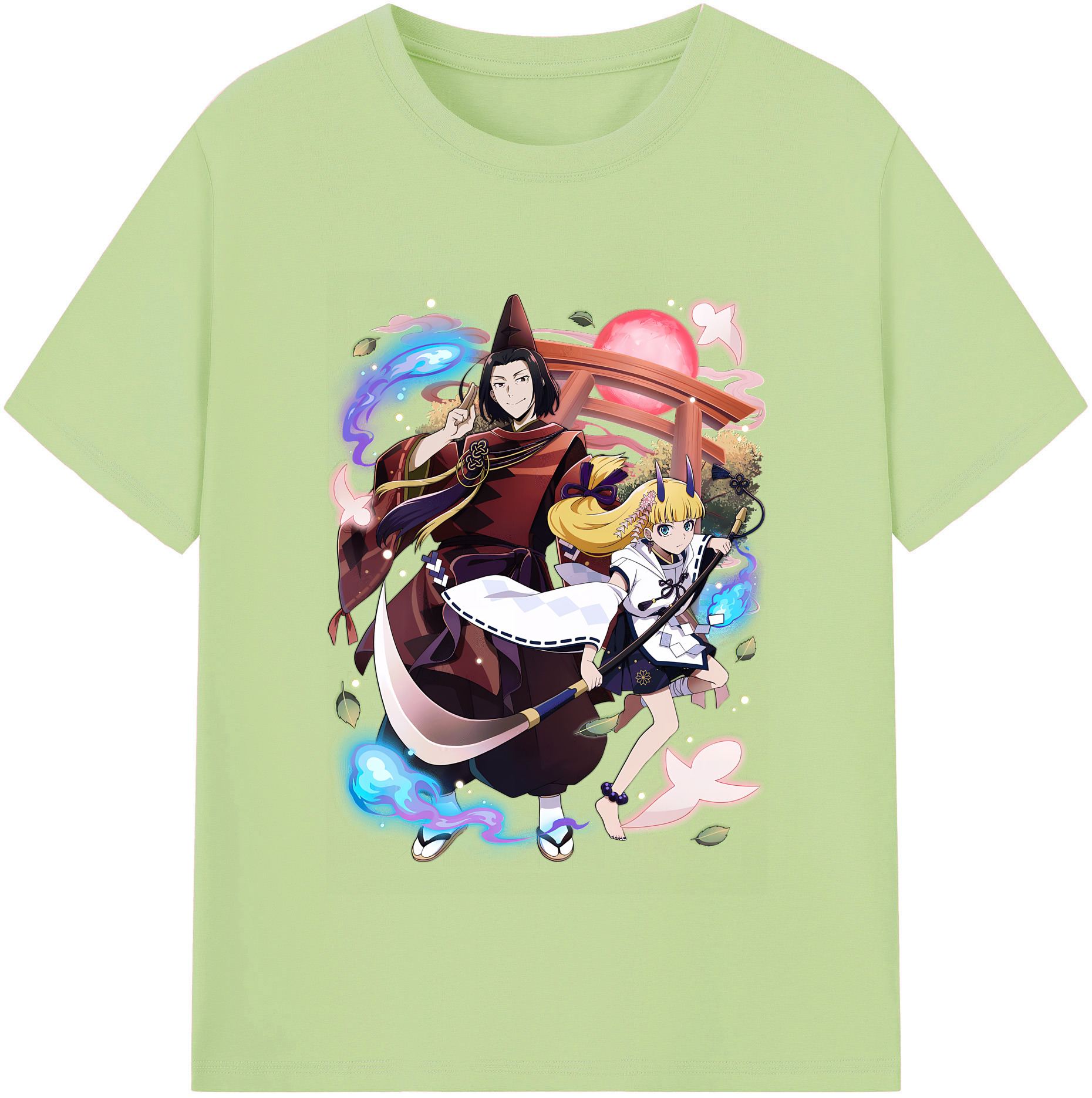 （画像用） 文豪ストレイドッグス Bungo Stray Dogs 綿100％半袖Tシャツ（フロントプリント）